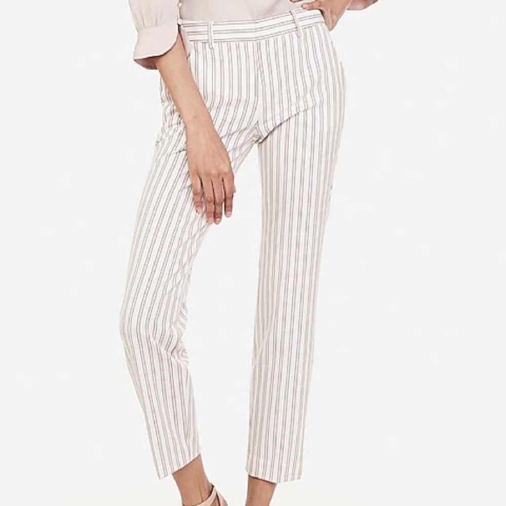 Express Columnist Ankle Pant - Mid Rise